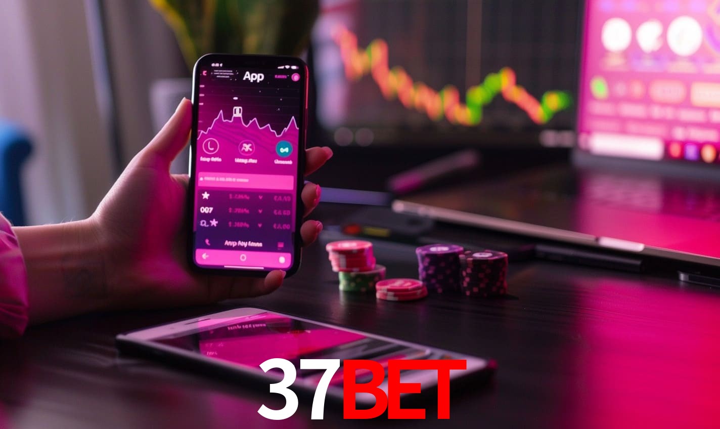 Comparação APP mobile vs versão web da 37BET